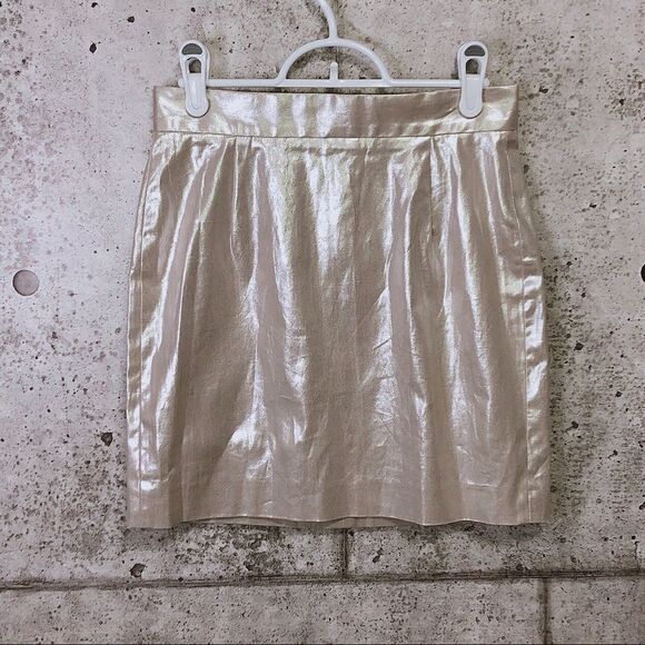 🚨 🆕 French Connection Fast Sparkle Babs Mini Skirt - Picture 1 of 11